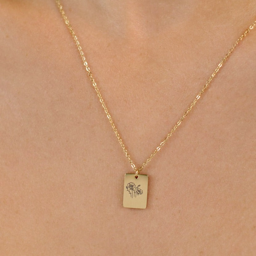 Summer - 18k Gold Pendant Necklace - Camilla Dovey Jewelry
