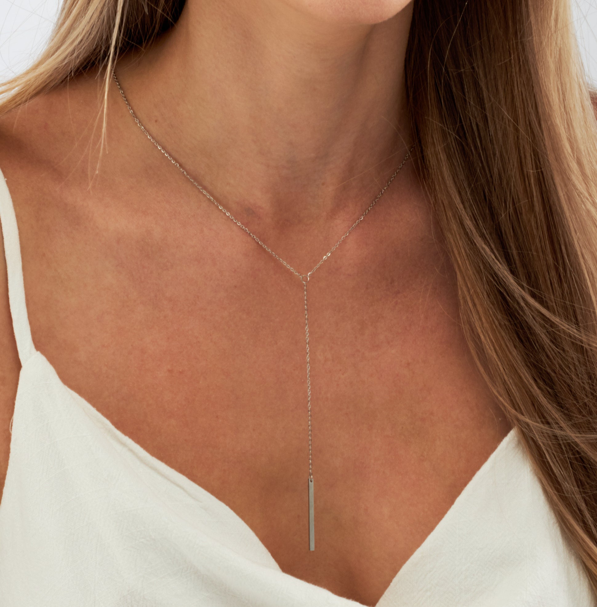 Cali - 18k Gold Drop Necklace - Camilla Dovey Jewelry