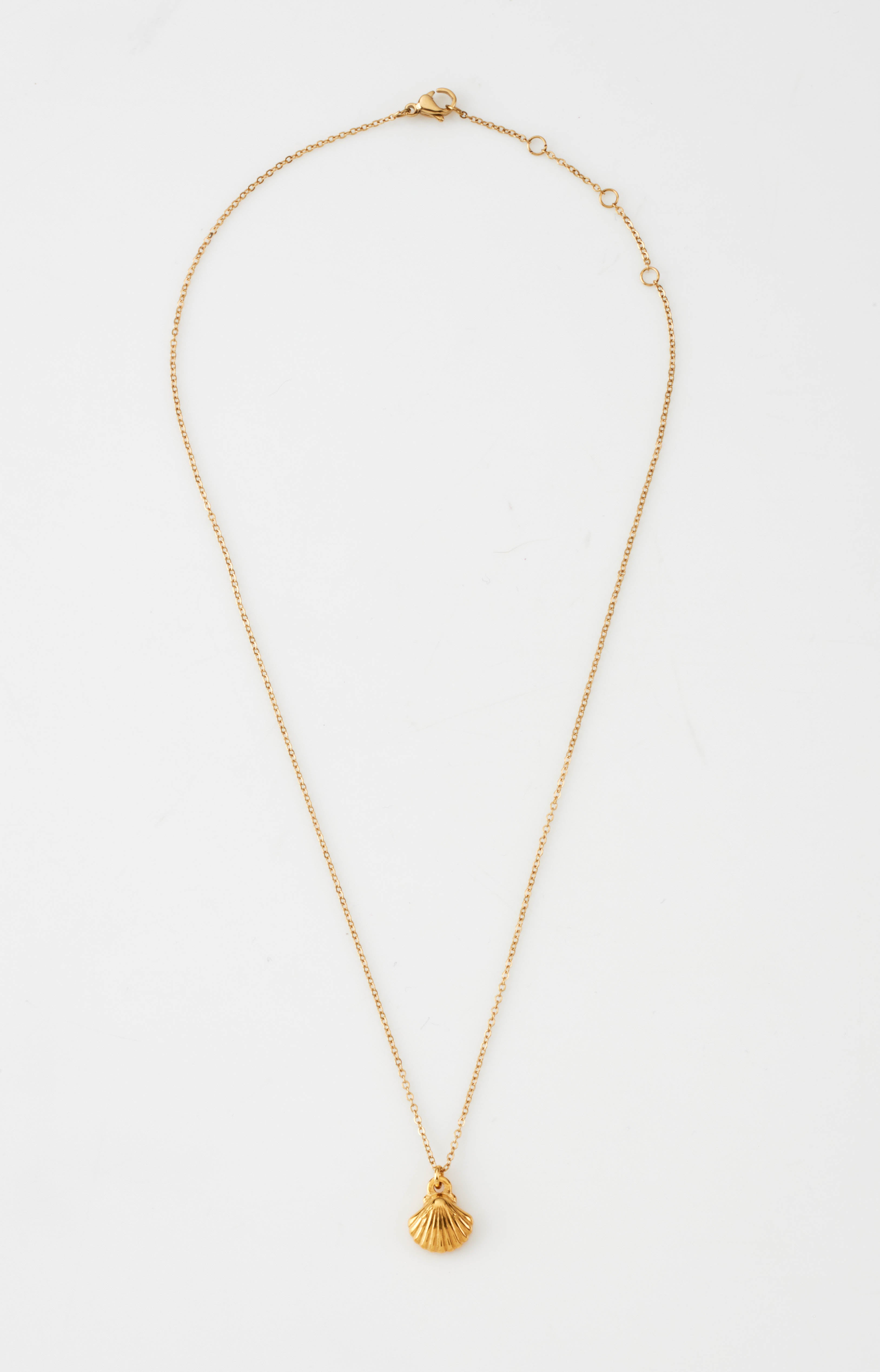 Shell - 18k Gold Necklace - Camilla Dovey Jewelry