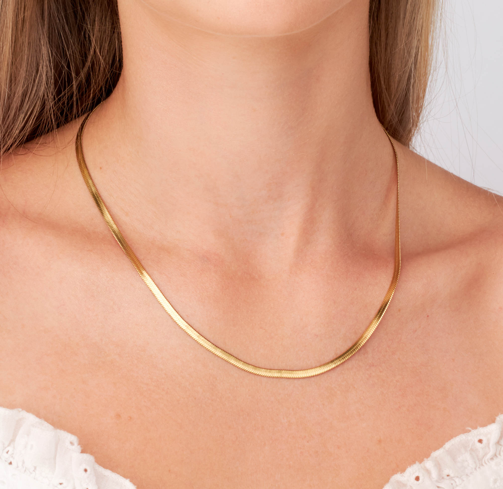 Alexis - silver 3mm chain - Camilla Dovey Jewelry