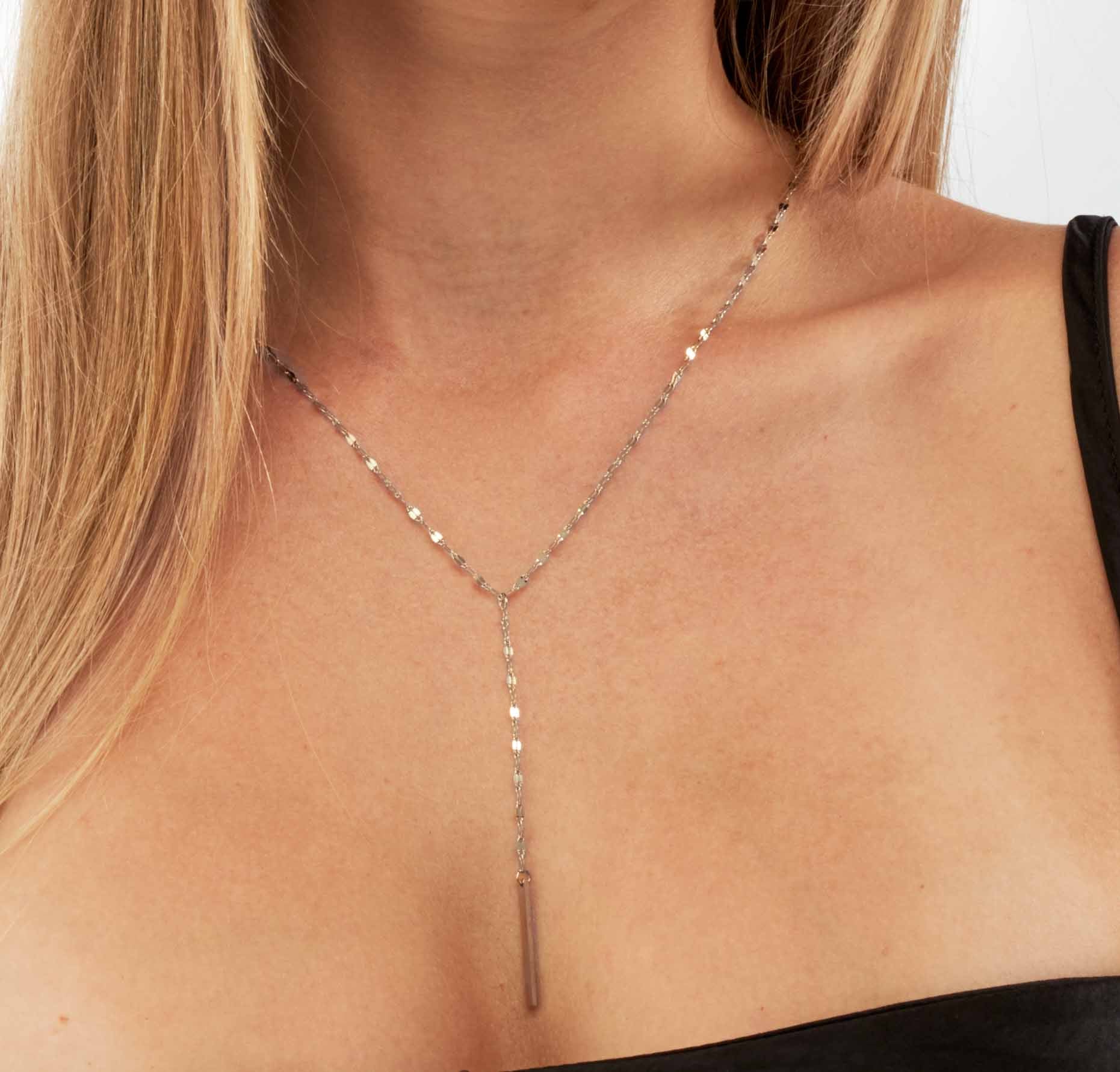 Kendall - 18k Gold Drop Necklace - Camilla Dovey Jewelry