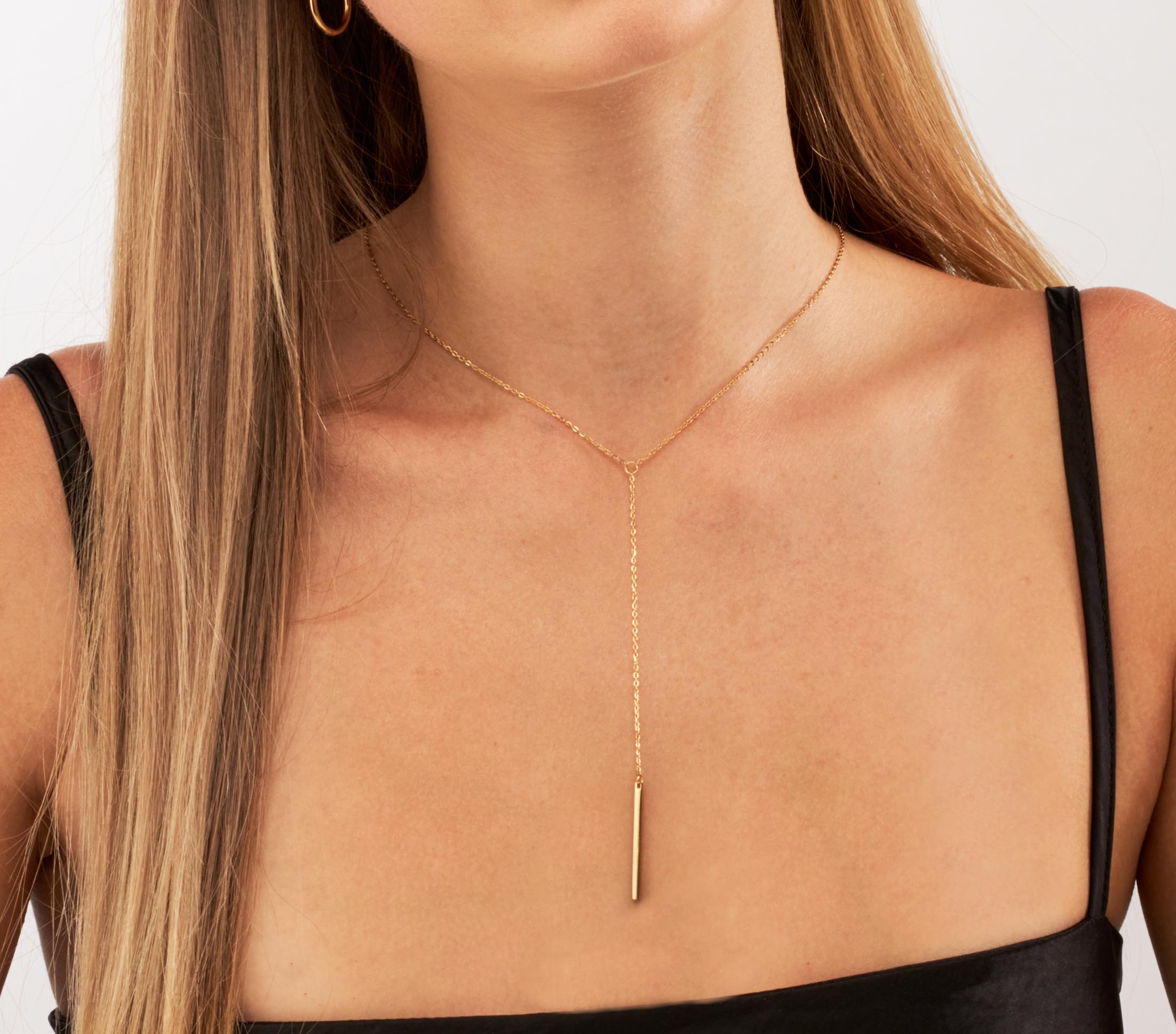 Cali - Silver Drop Necklace - Camilla Dovey Jewelry