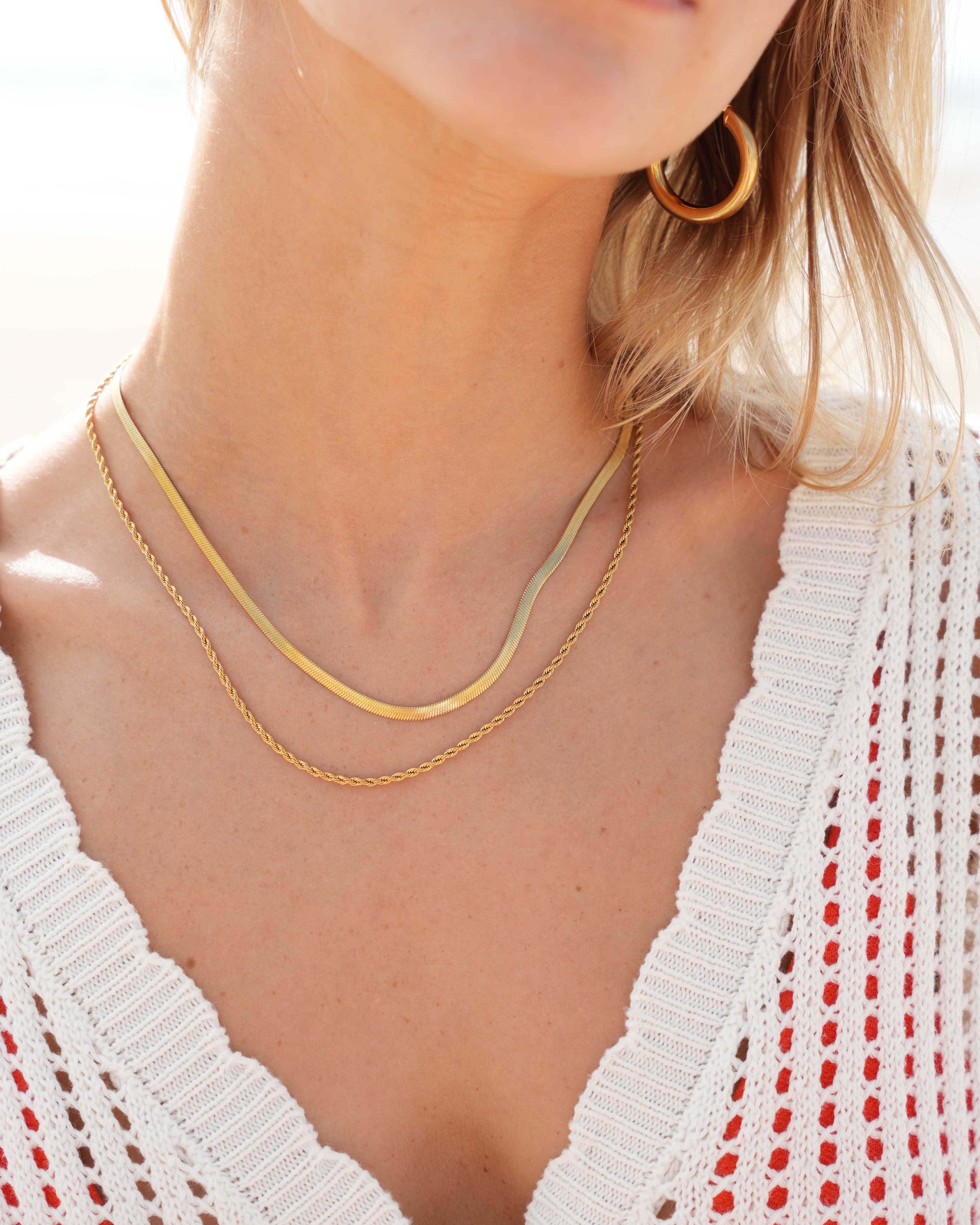 Hunter - 18k Gold Layered Necklace