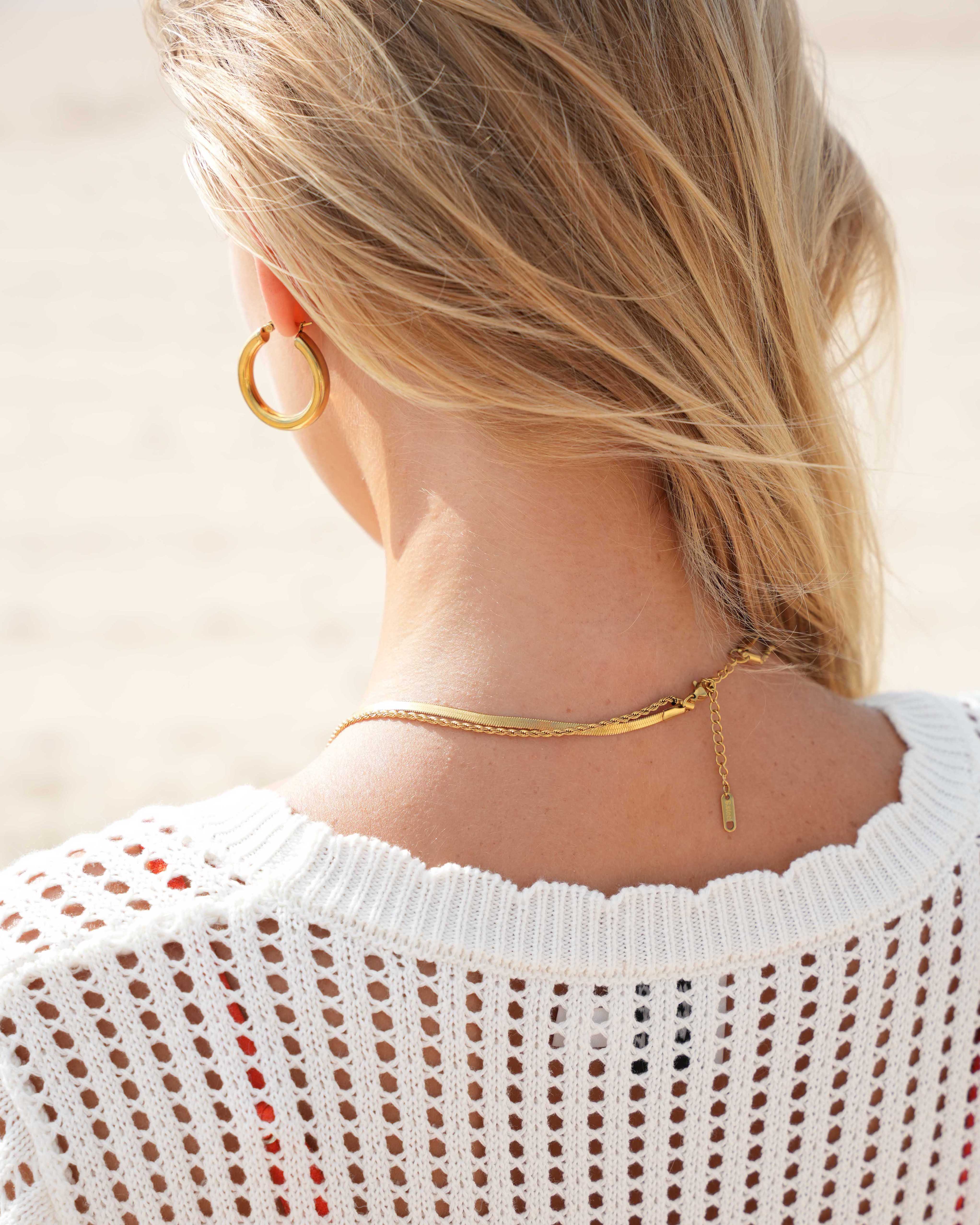 Hunter - 18k Gold Layered Necklace