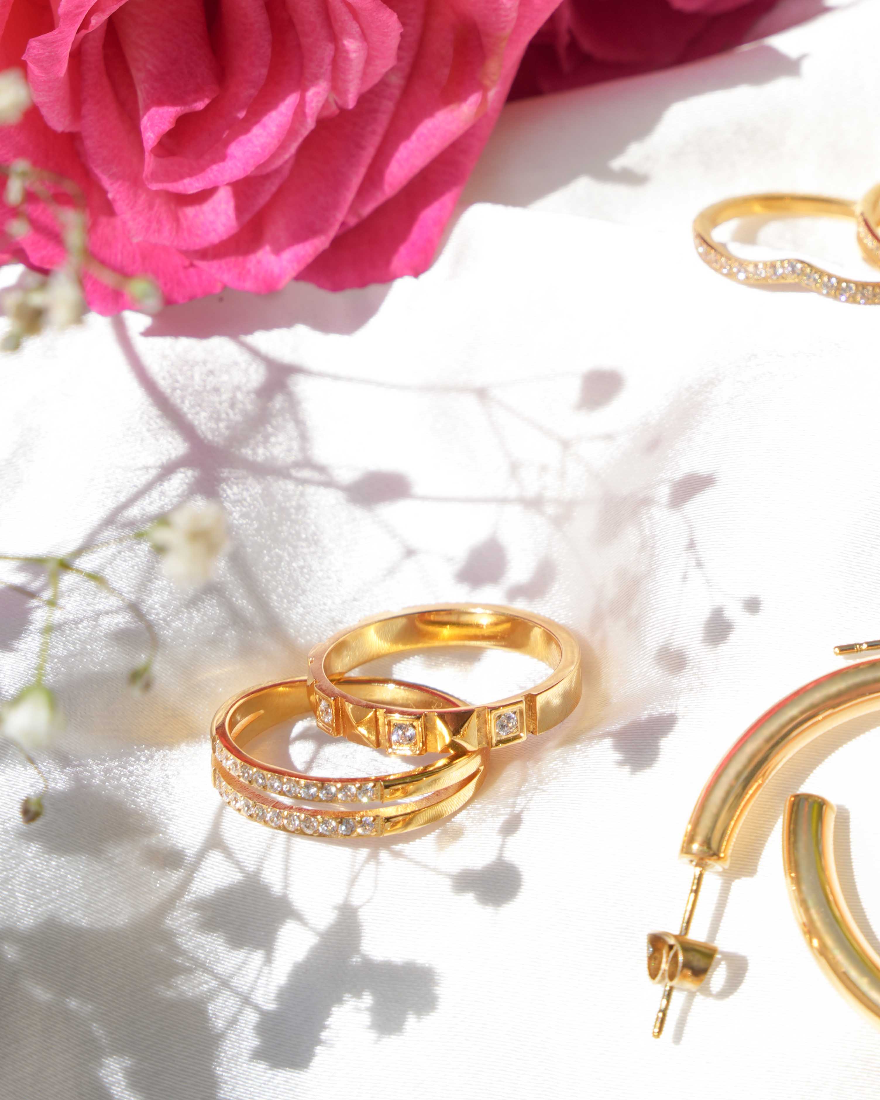 Arizona - 18k Gold Zirconia Ring