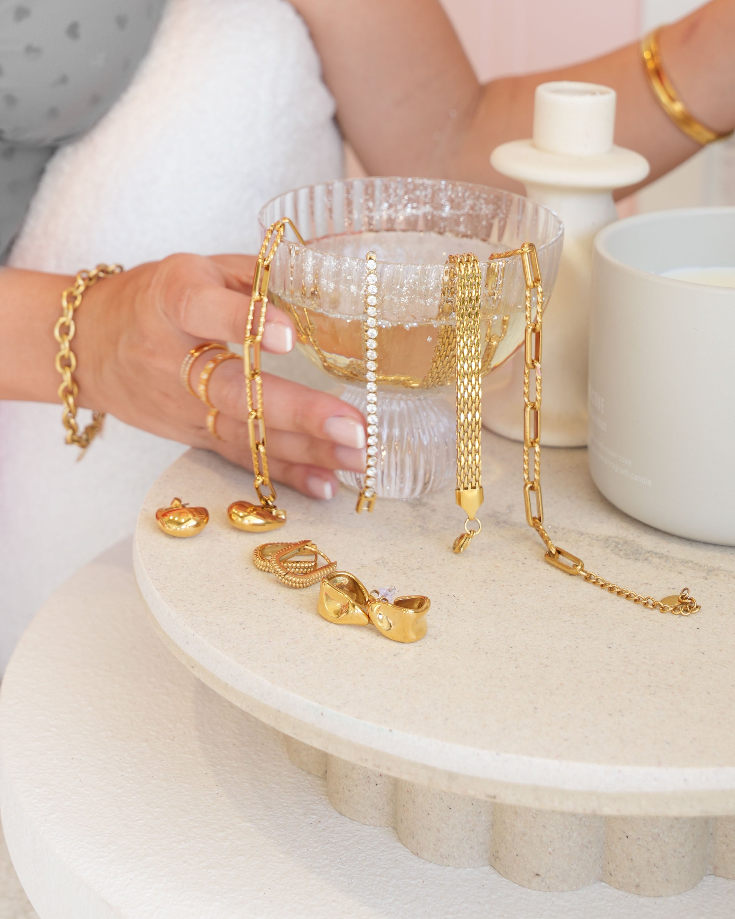 Kourtney - 18k Gold Chain Necklace