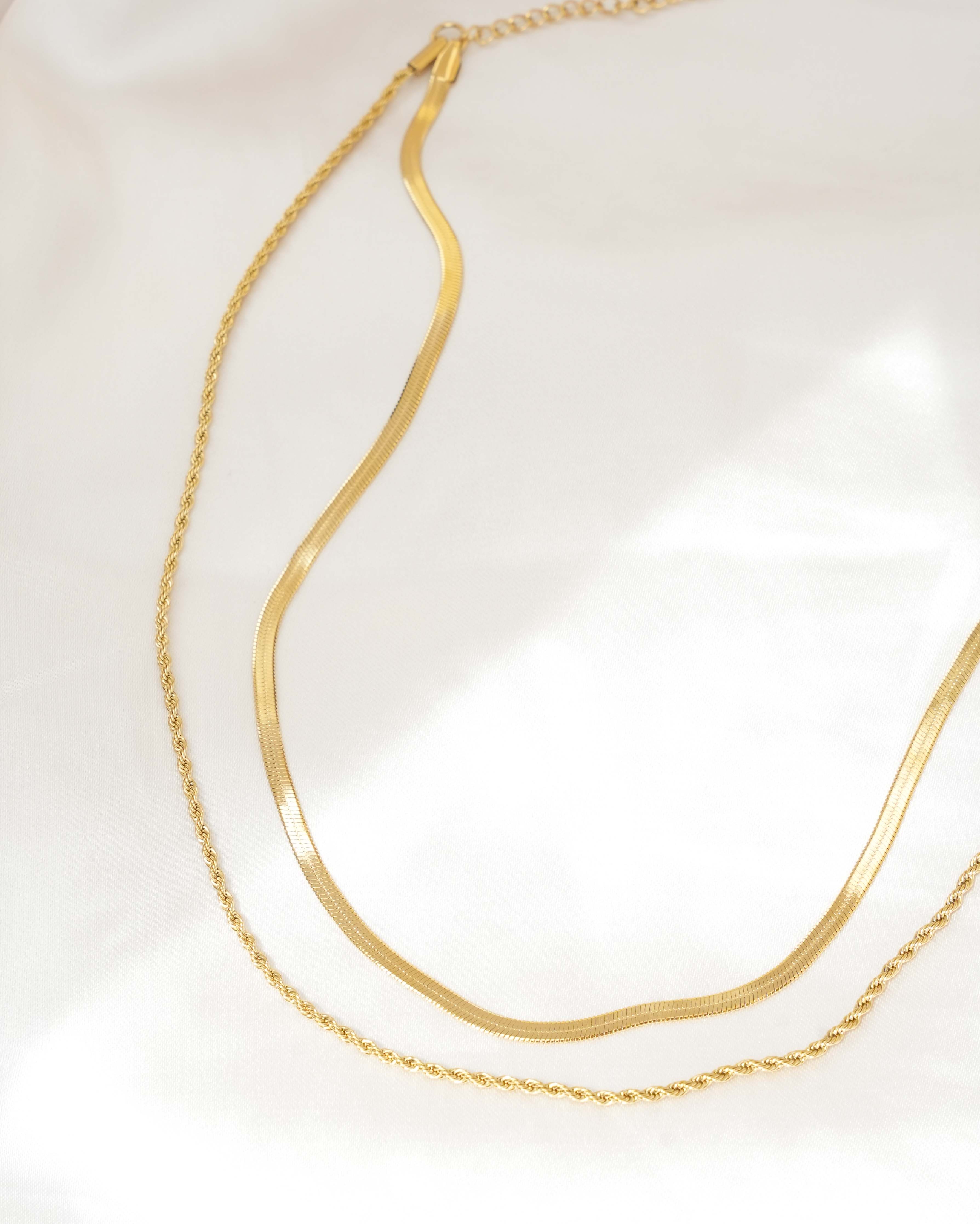 Hunter - 18k Gold Layered Necklace