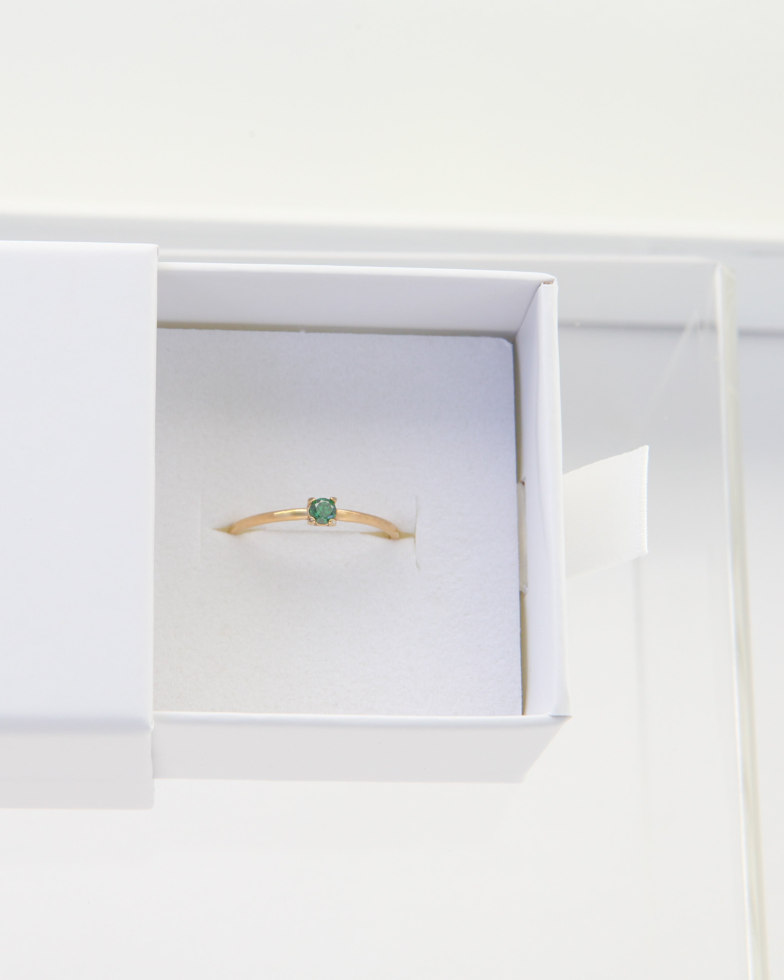 Dawson - Green 18k Gold Ring