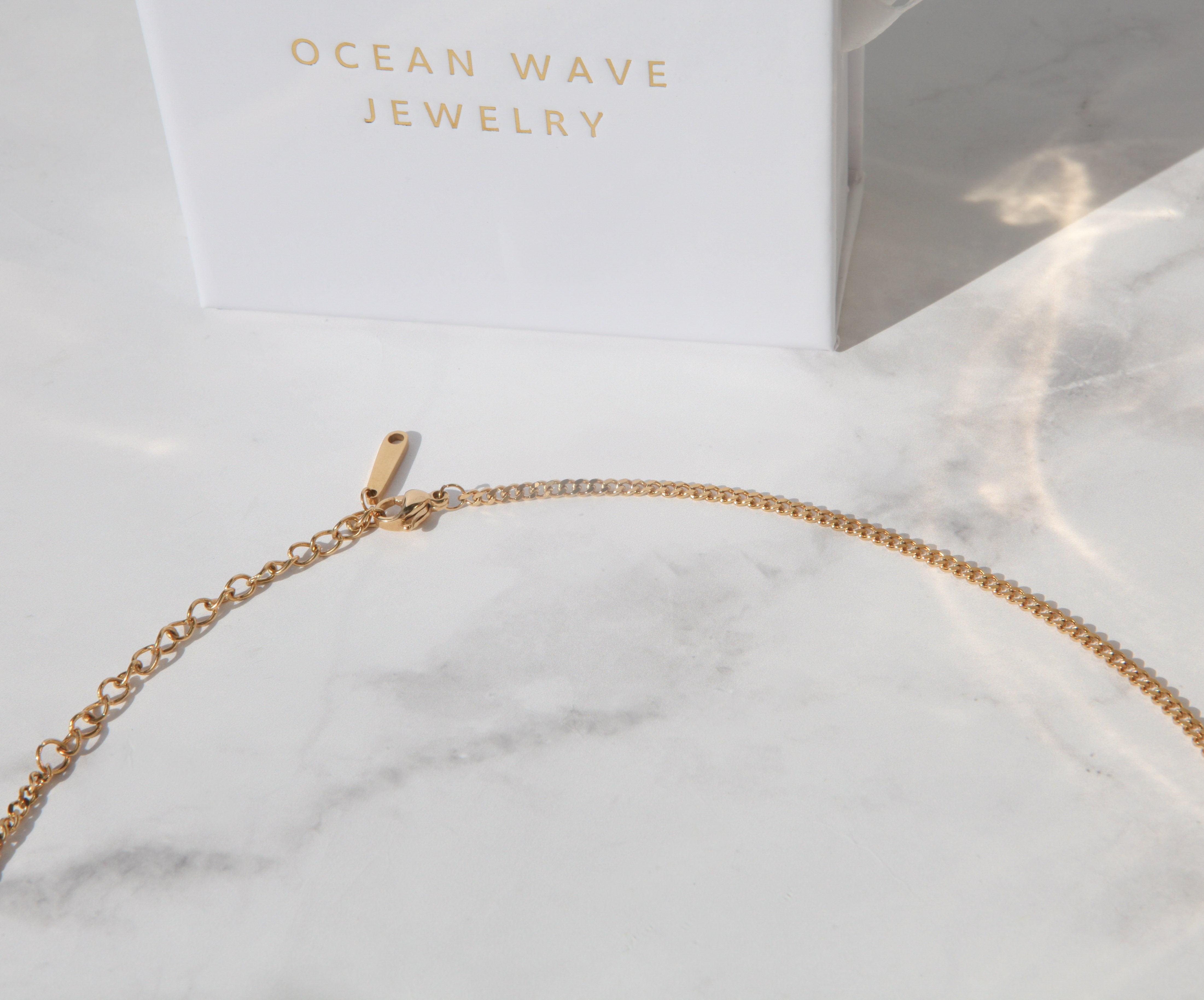 Harper - 18k Gold 2mm Cuban Chain Necklace