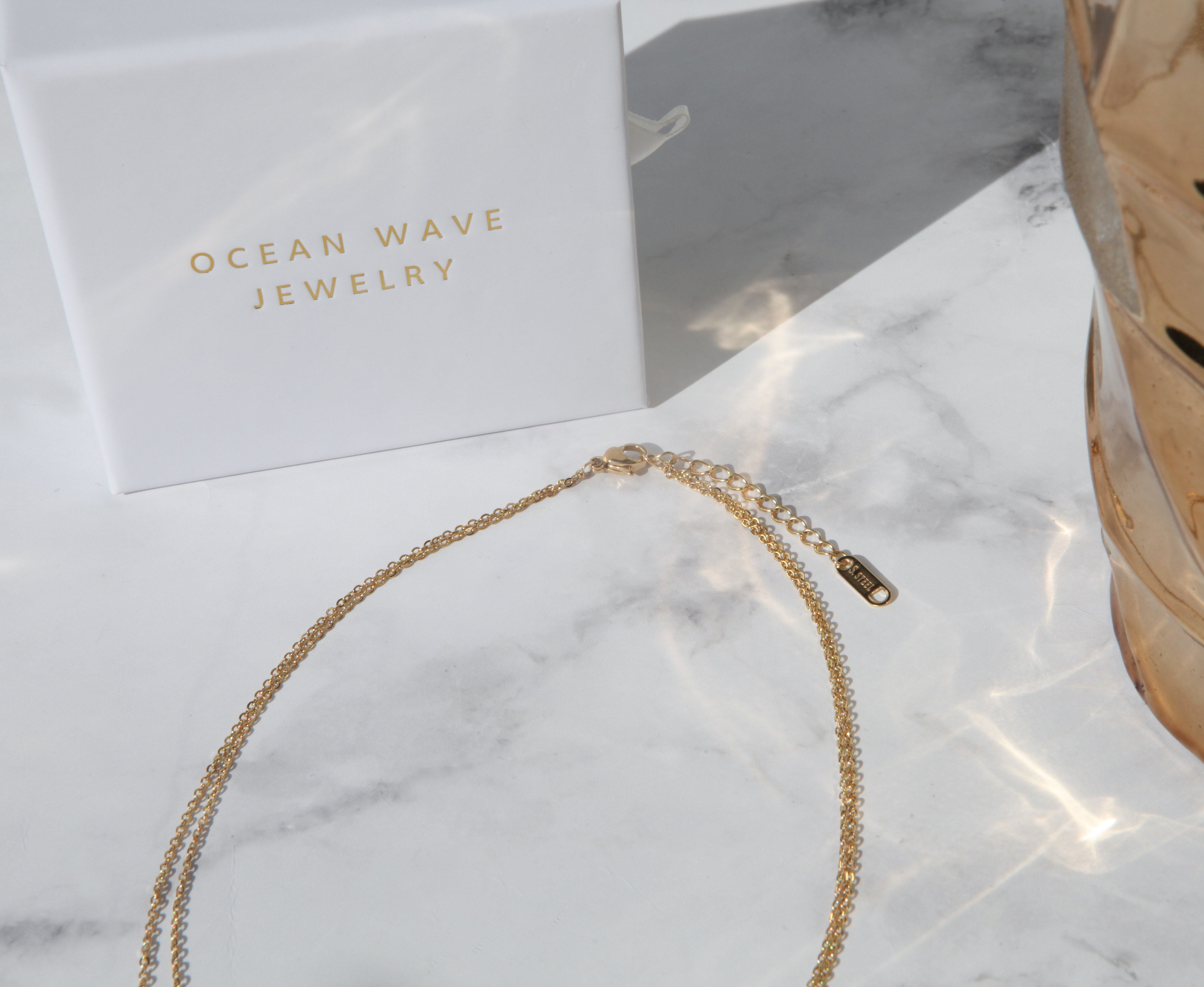 Destiny - 18k Gold Zirconia Necklace