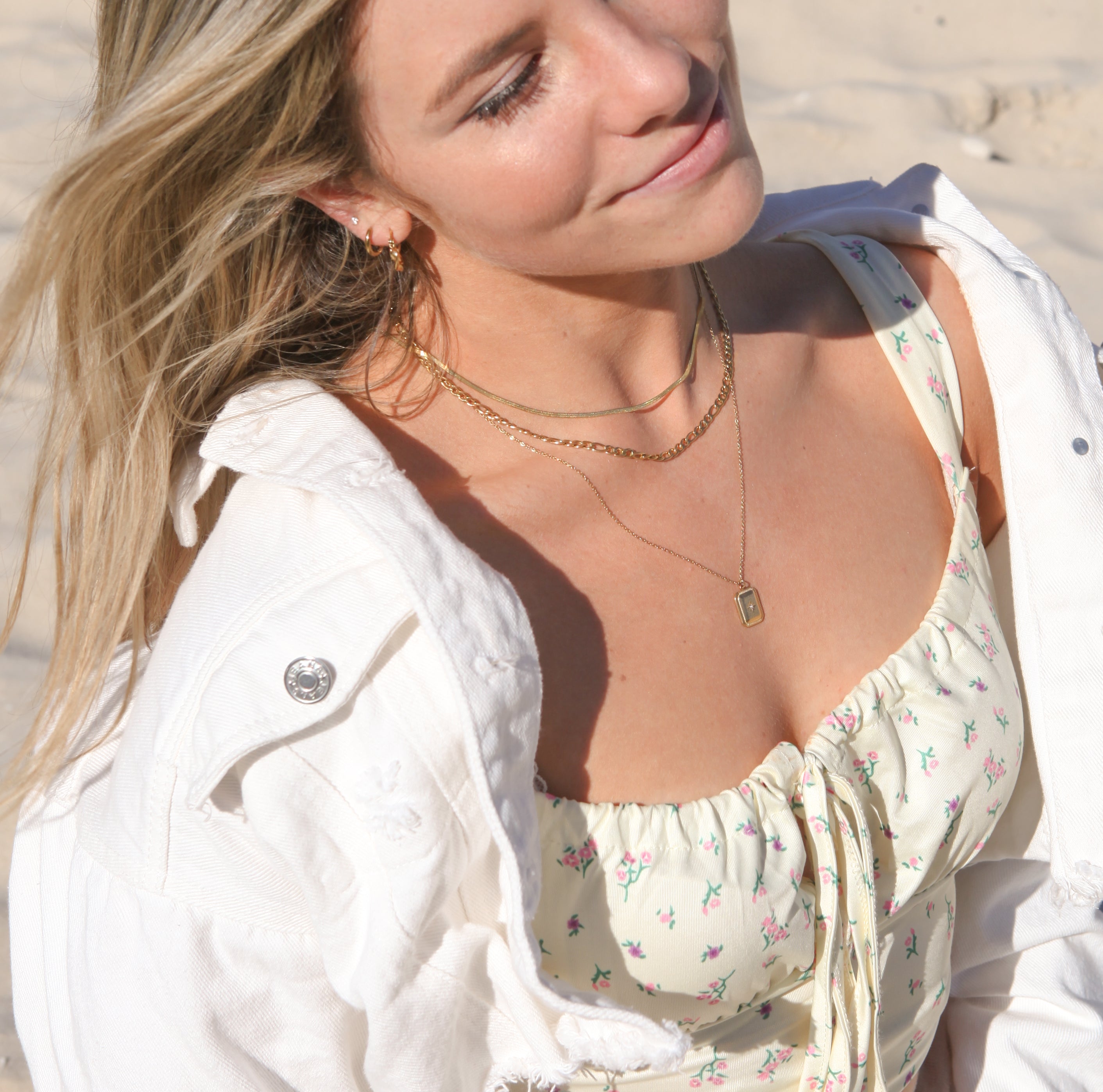 Alexis 2mm - 18k Gold Chain