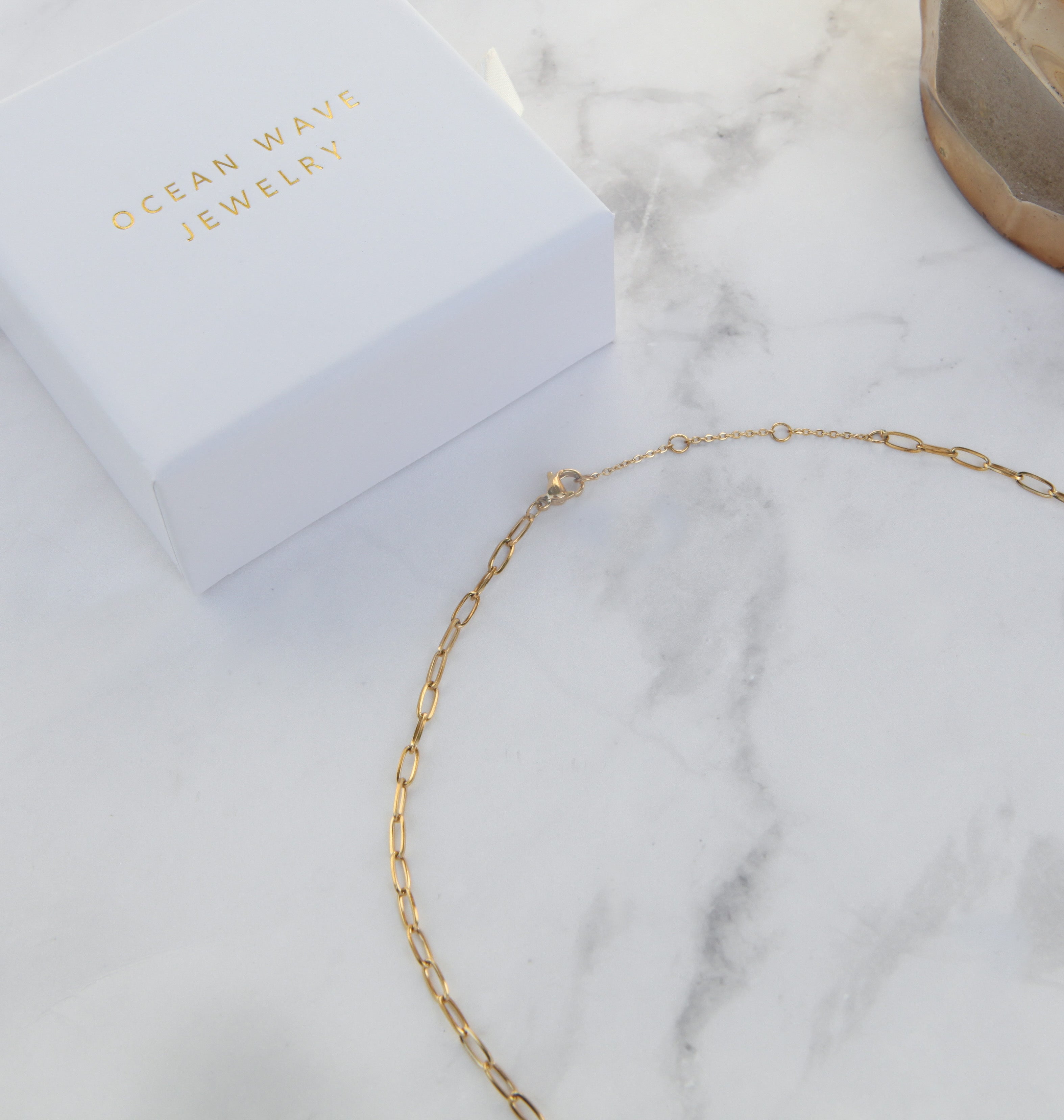 Hailey - 18k Gold Necklace