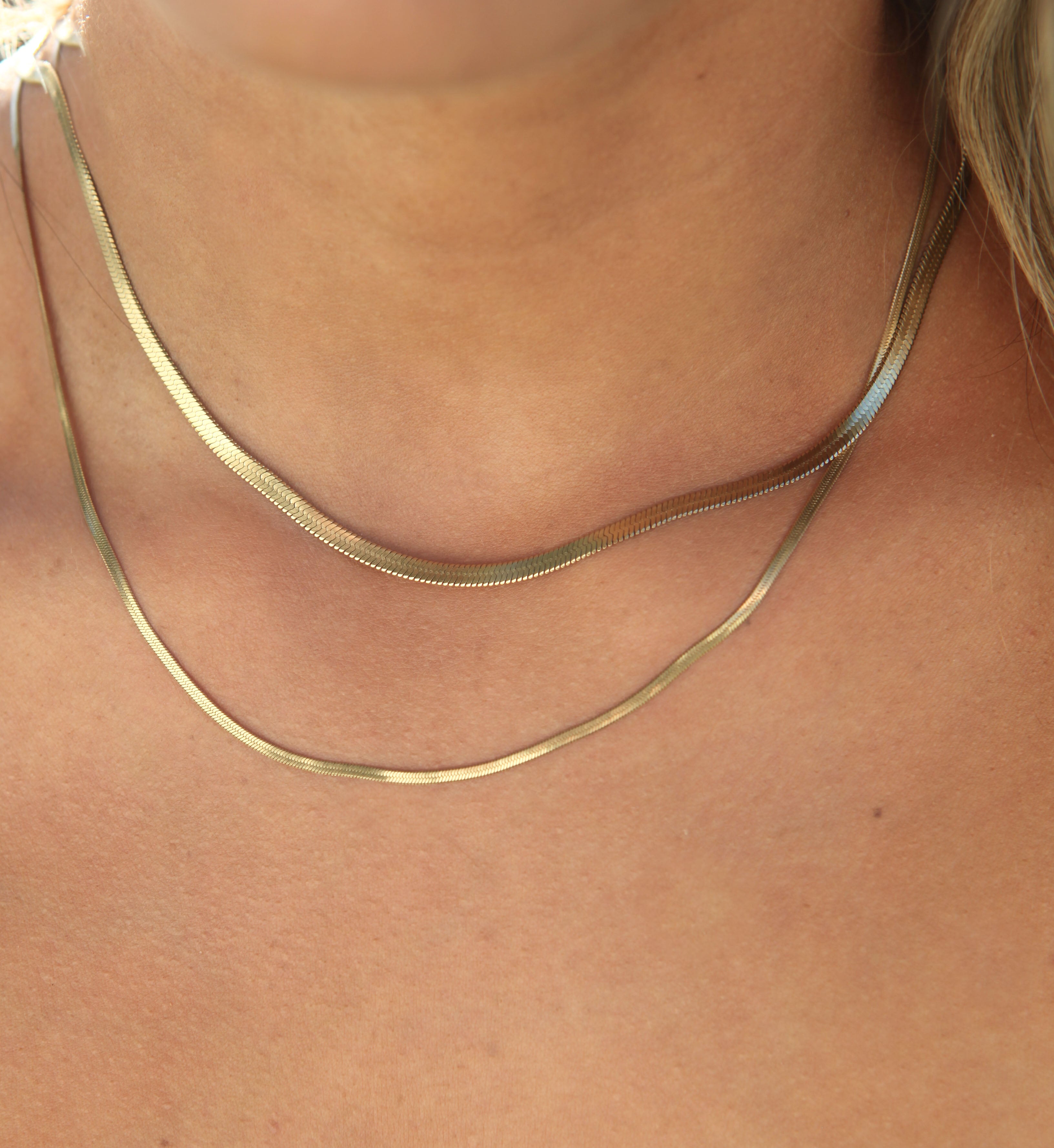 Alexis 2mm - 18k Gold Chain