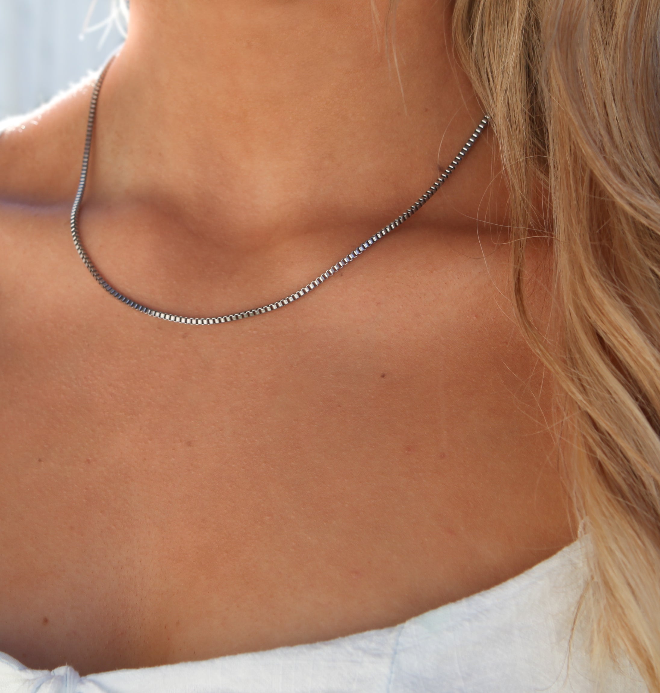 Monterey - Silver Chain Necklace