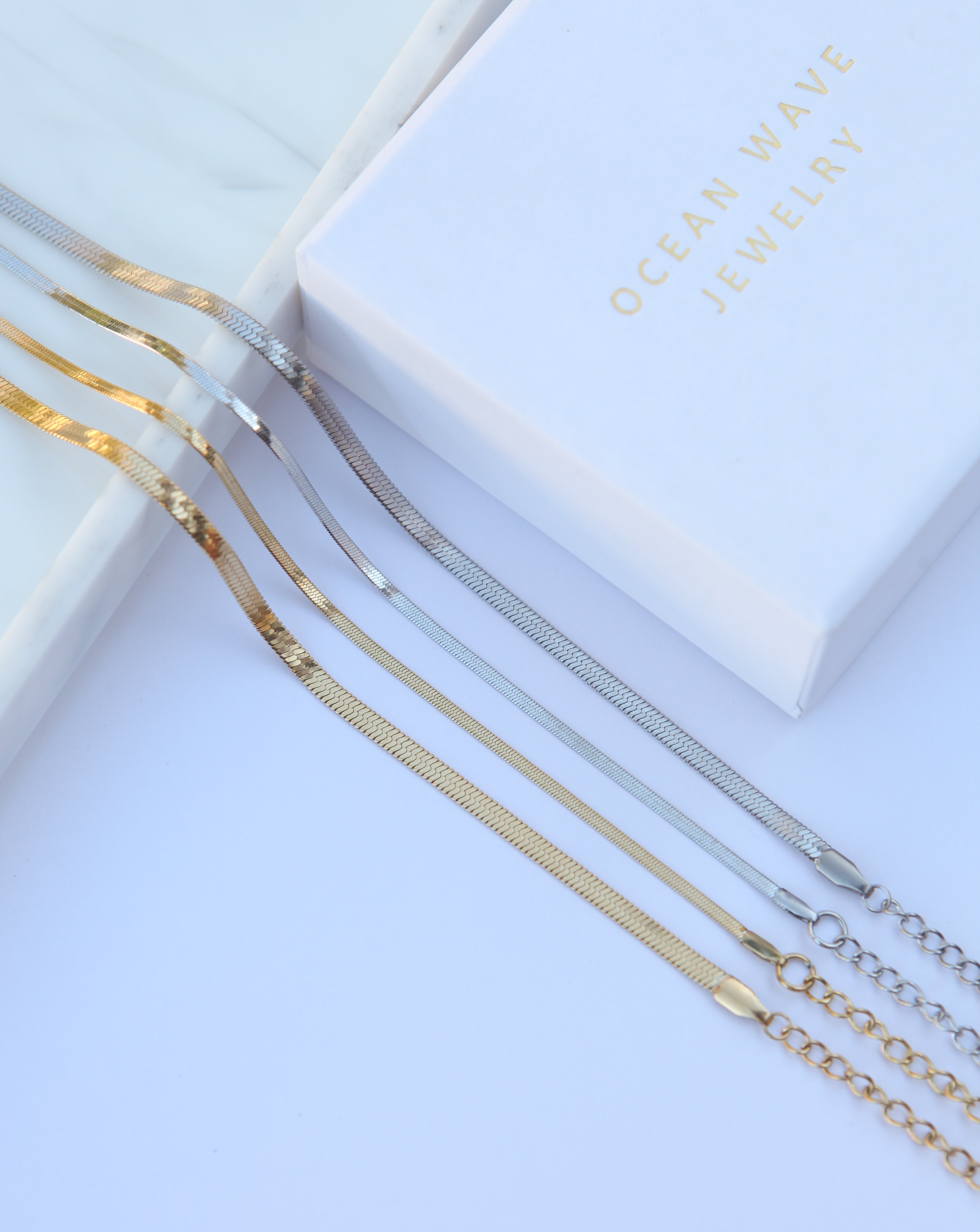 Alexis 2mm - 18k Gold Chain