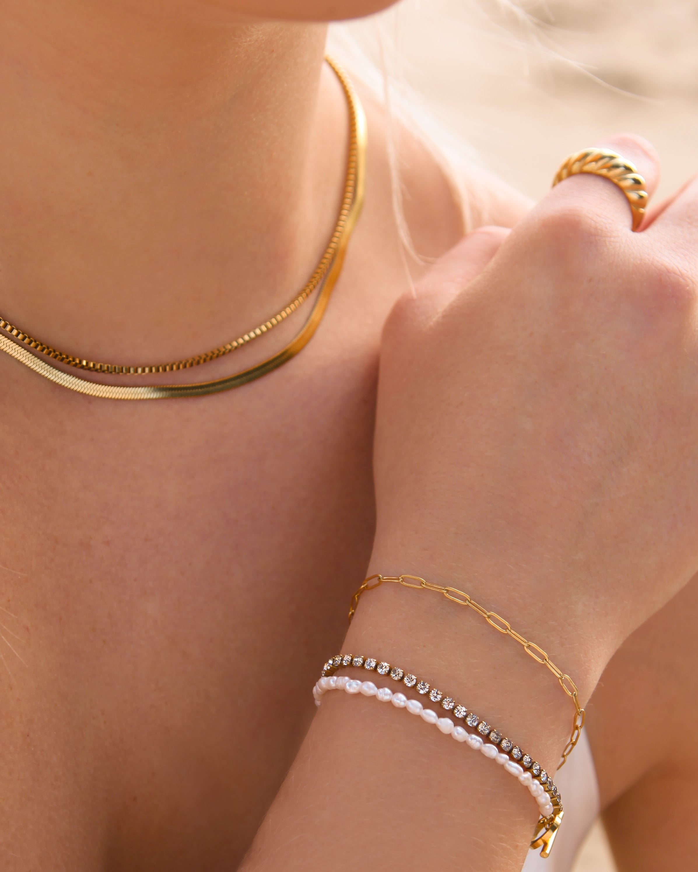 Kiama - 18k Gold Plated Bracelet