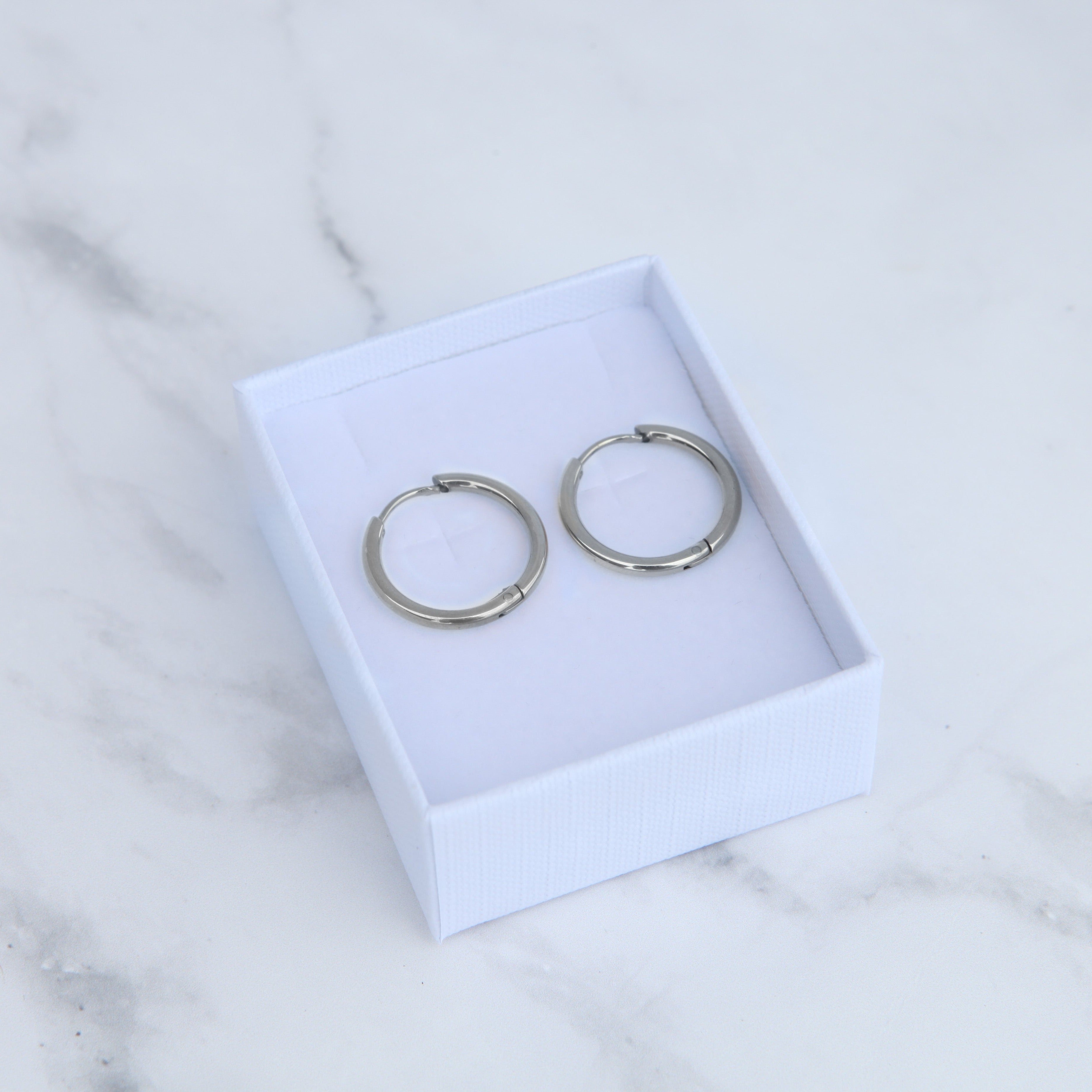 Essential Hoops - Silver Earrings - Camilla Dovey Jewelry