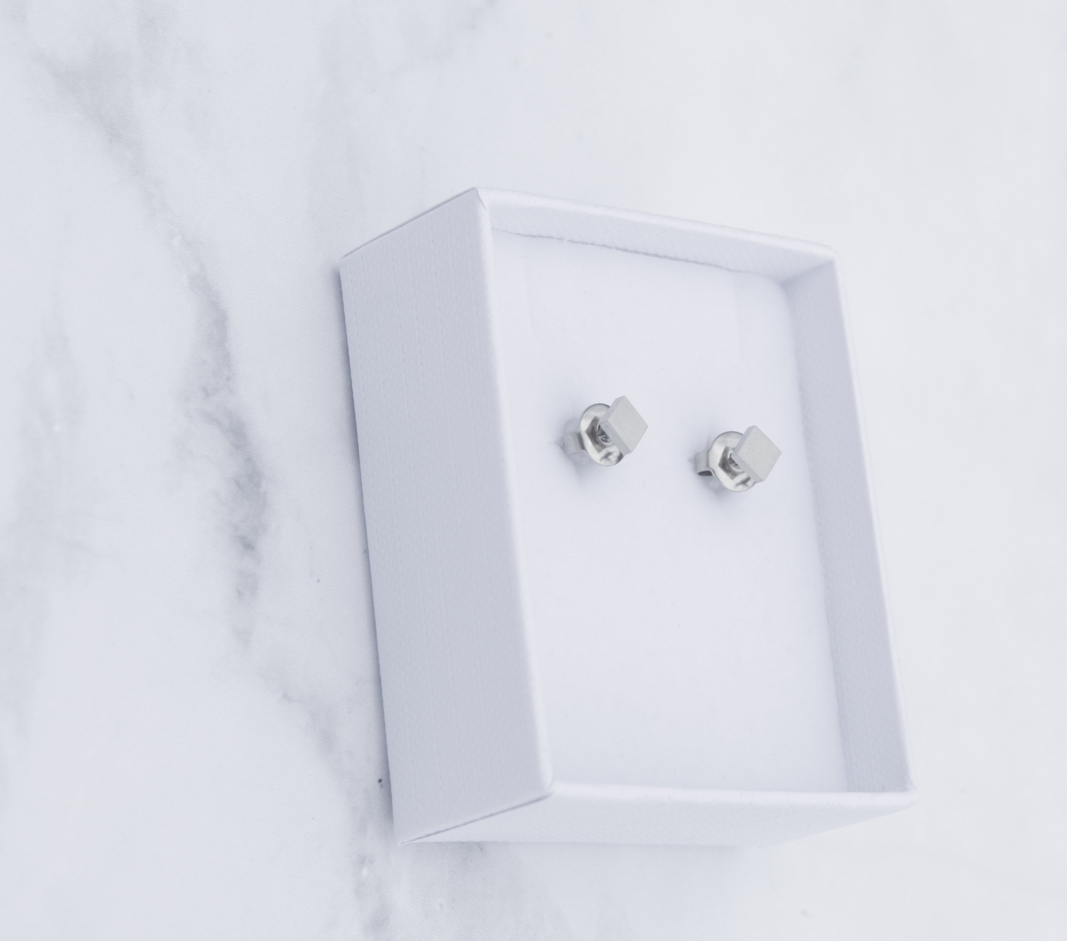 Basic Studs - 18k Gold/Silver Earrings - Camilla Dovey Jewelry
