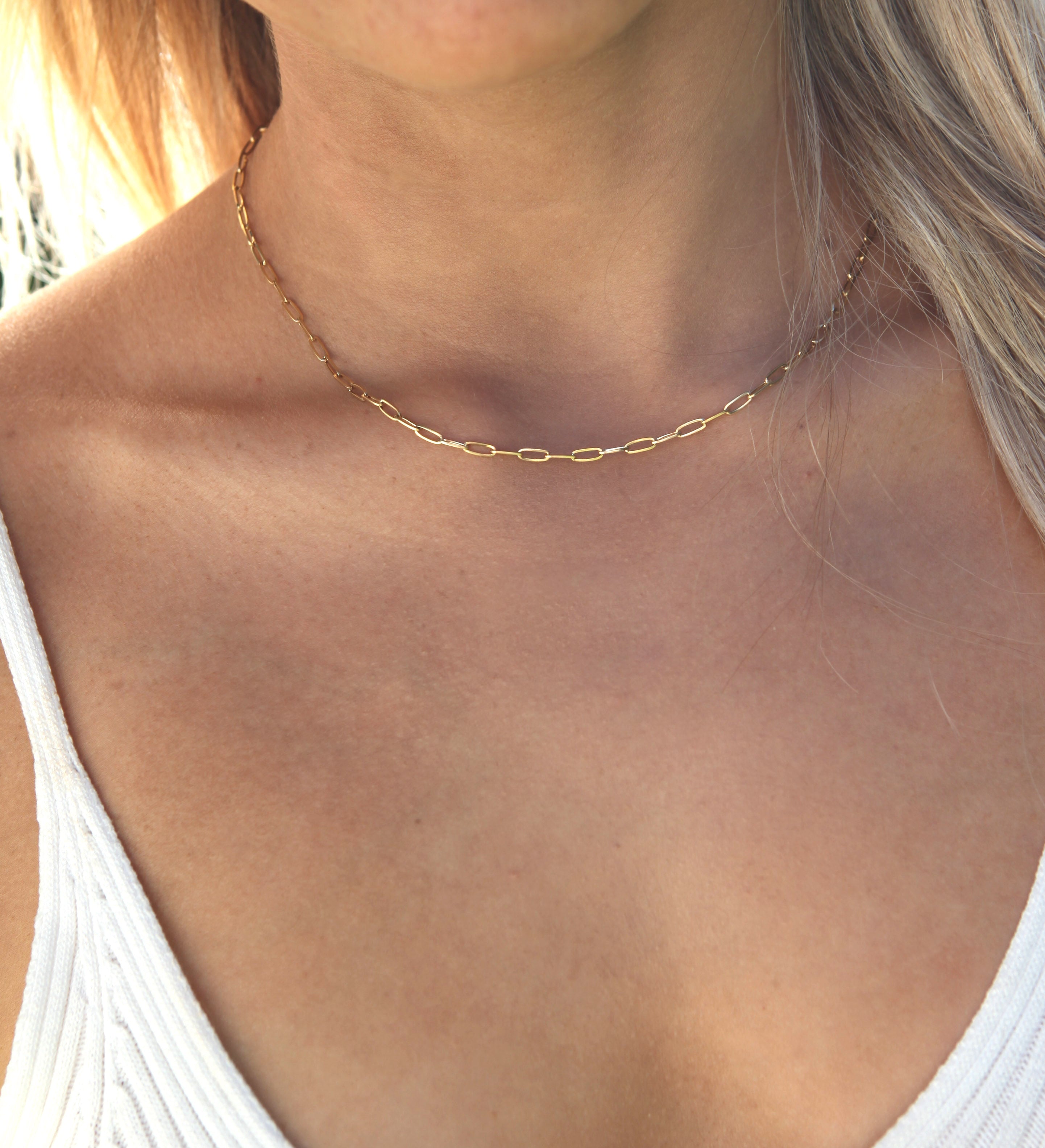 Hailey - 18k Gold Necklace