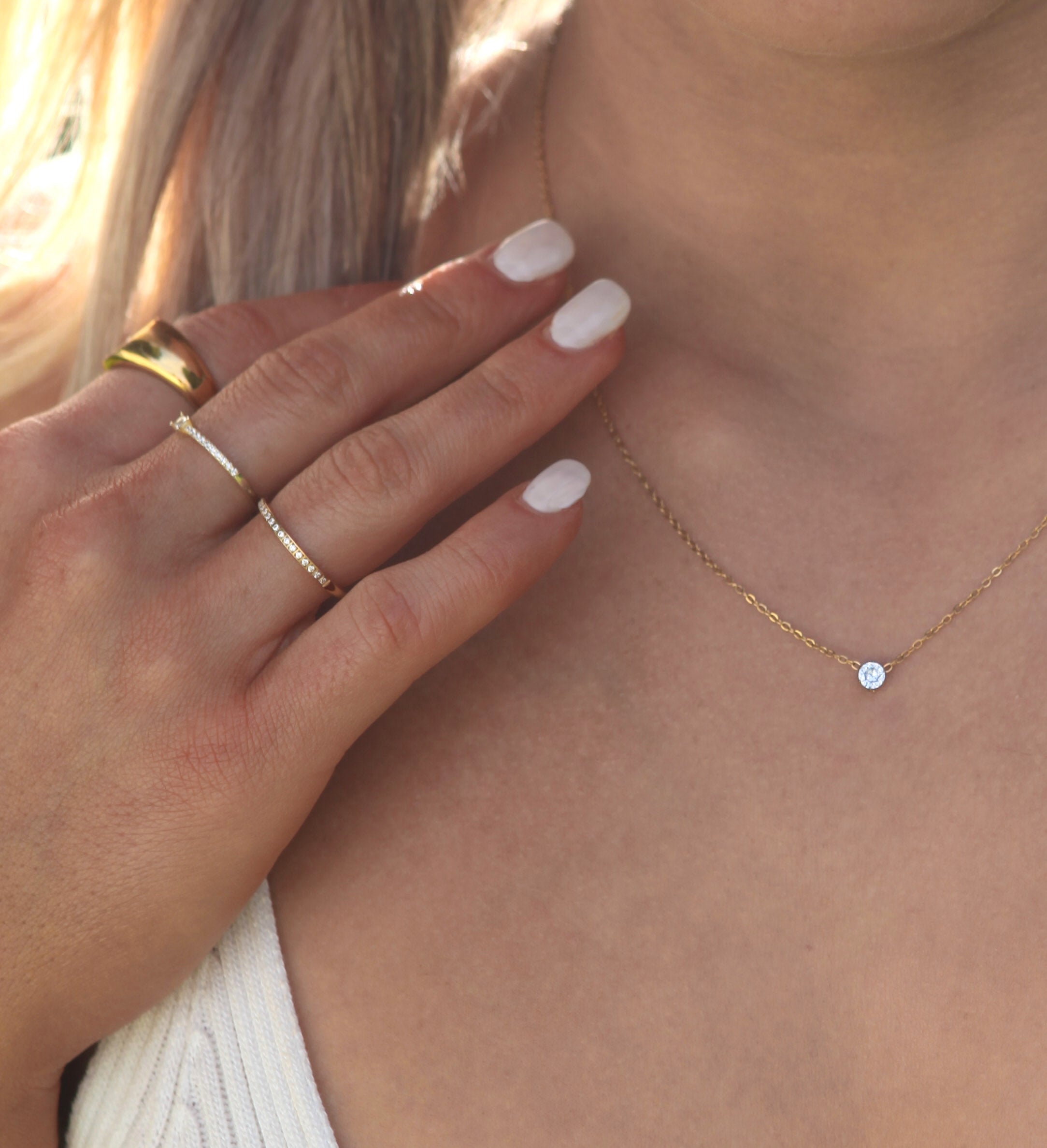 Catalina - 18k Gold Cubic Zirconia Ring