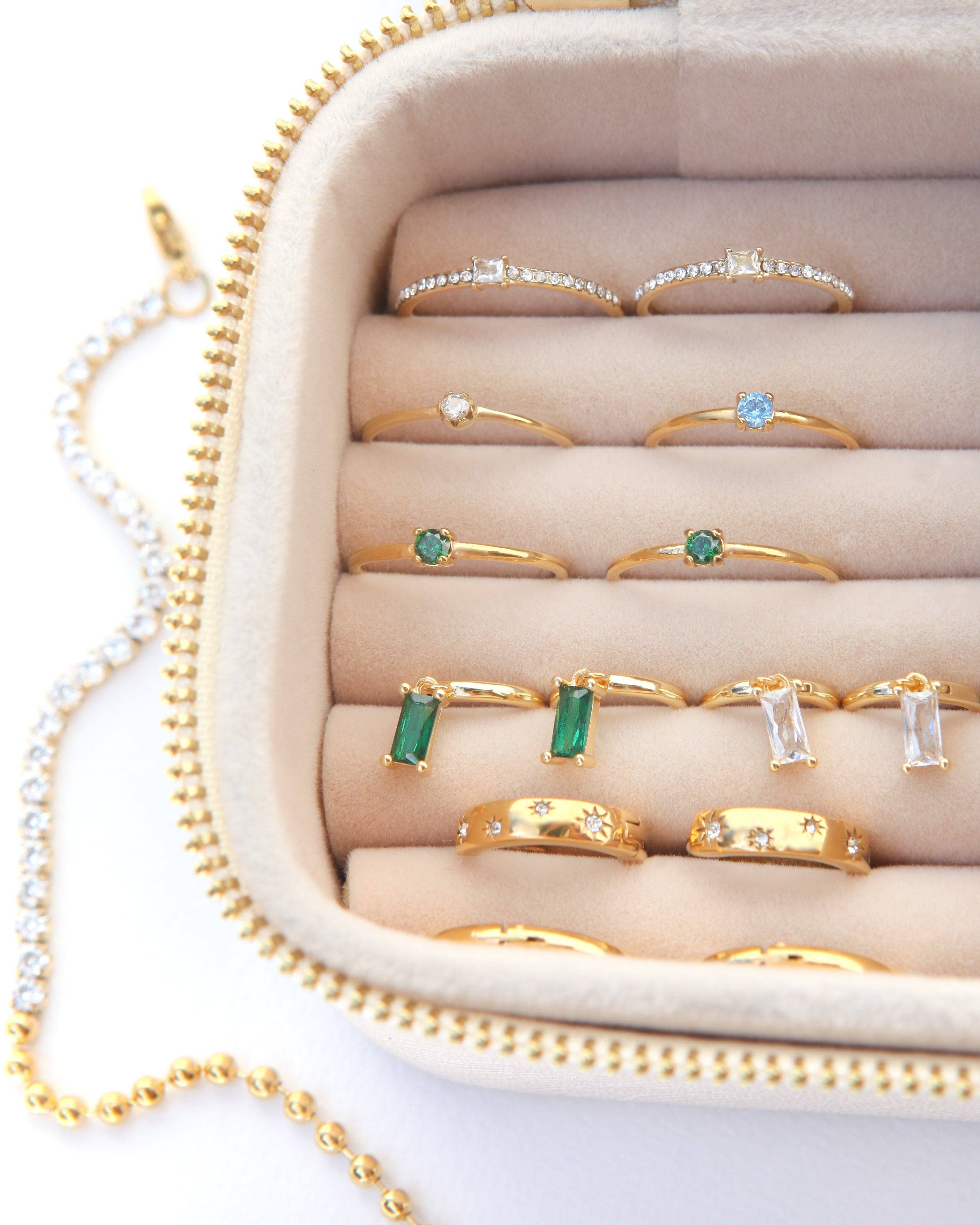 Montana - Drop Huggers 18k Gold