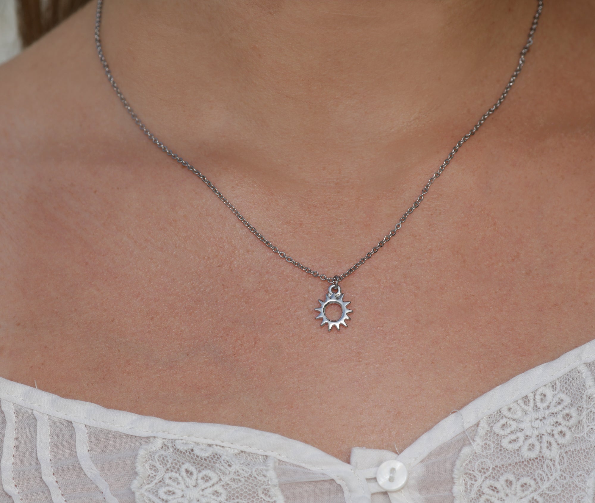 Sunshine - Silver Necklace - Camilla Dovey Jewelry