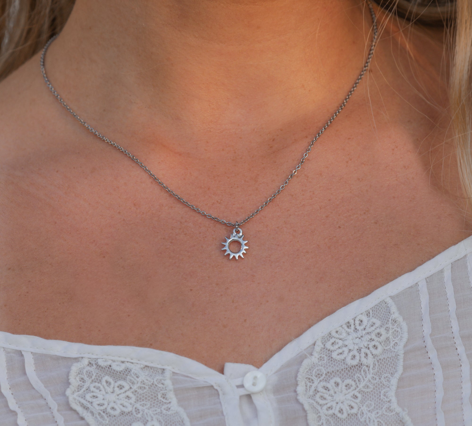 Sunshine - Silver Necklace - Camilla Dovey Jewelry