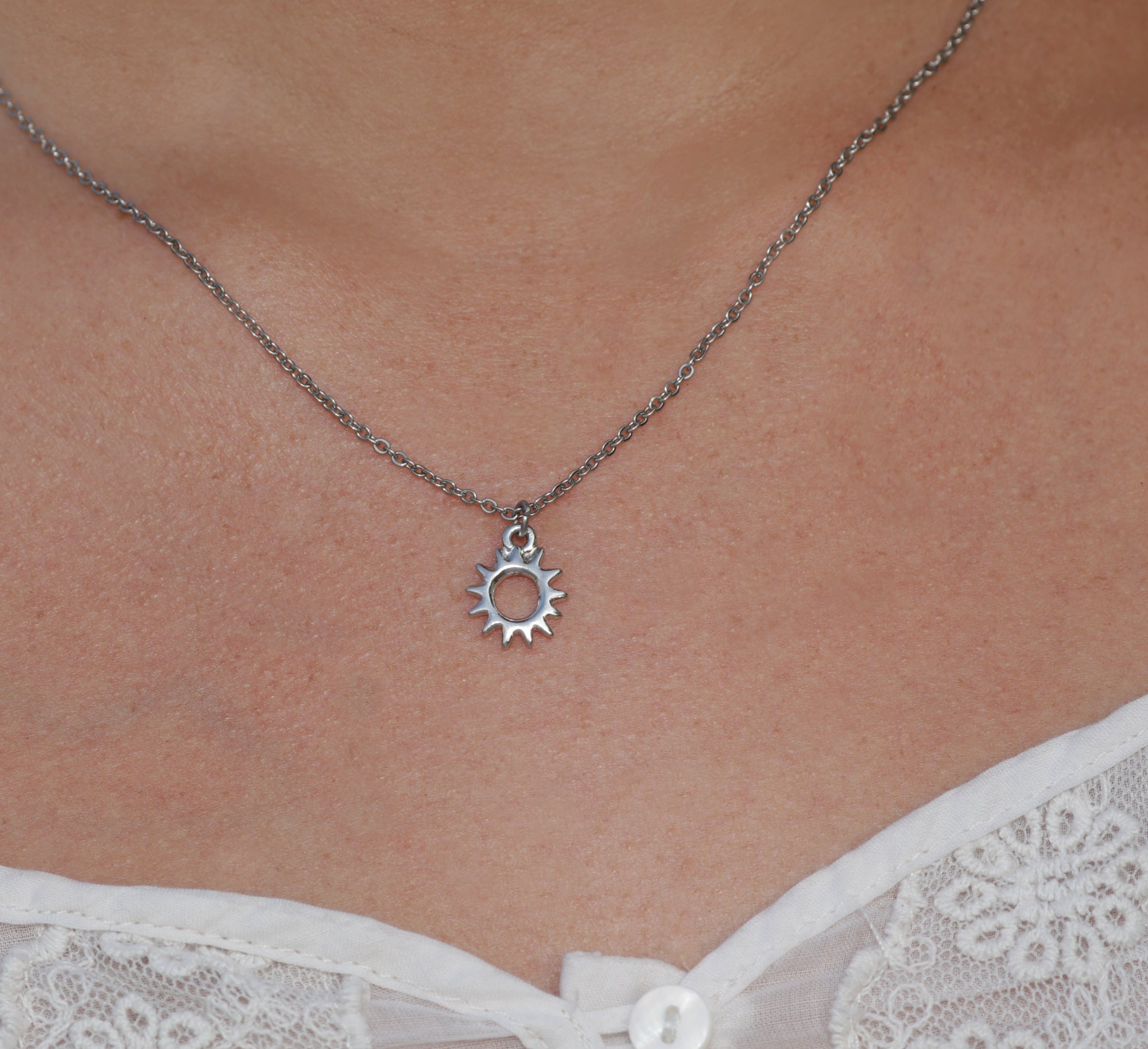 Sunshine - Silver Necklace - Camilla Dovey Jewelry