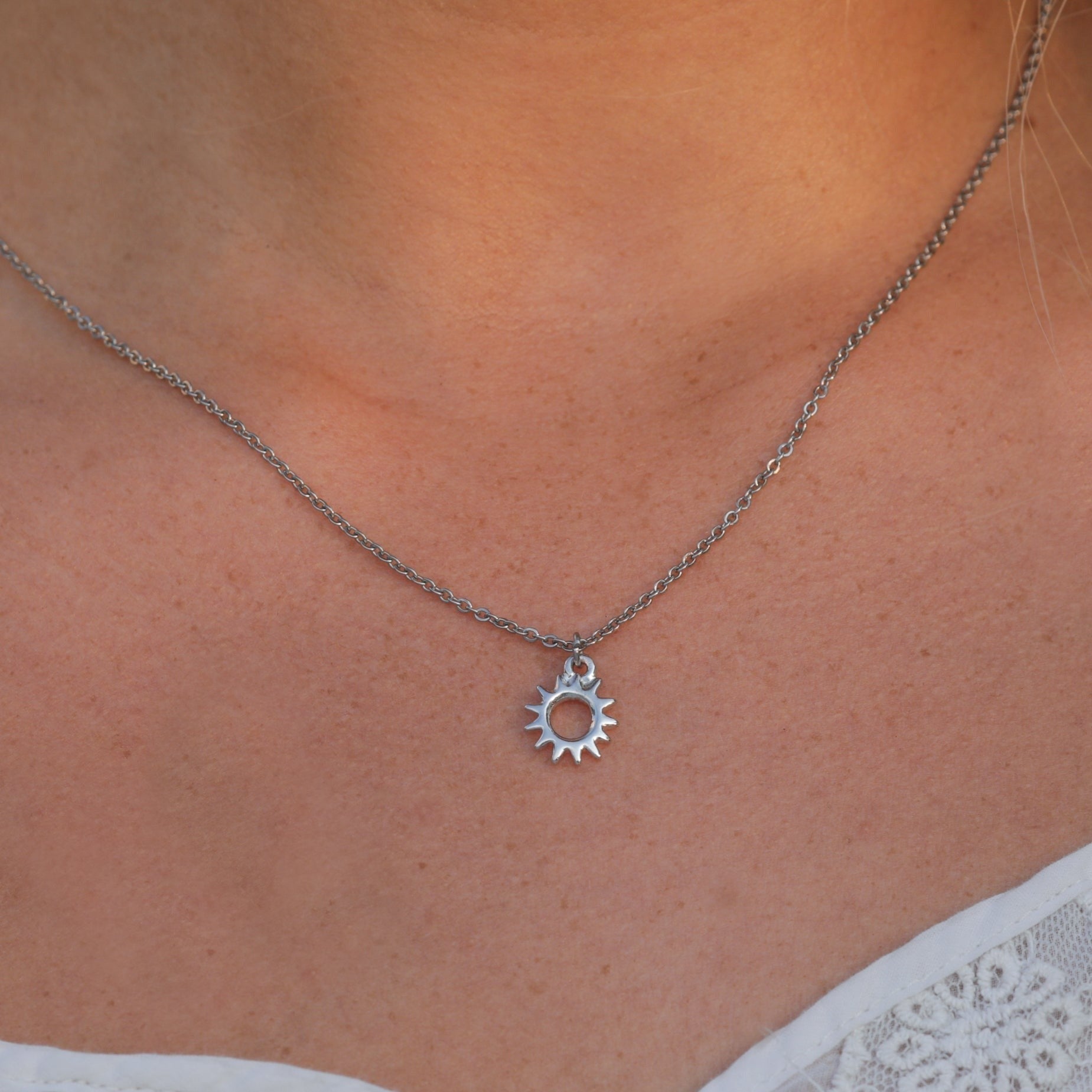 Sunshine - Silver Necklace - Camilla Dovey Jewelry